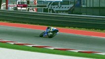 MotoGP 15 Videogames. Rossi vs Player #texasGP perfect battle