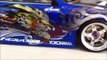 Heavily modified custom 1/10 HPI nitro RC drift JZX100 with rear mounted exhaust.