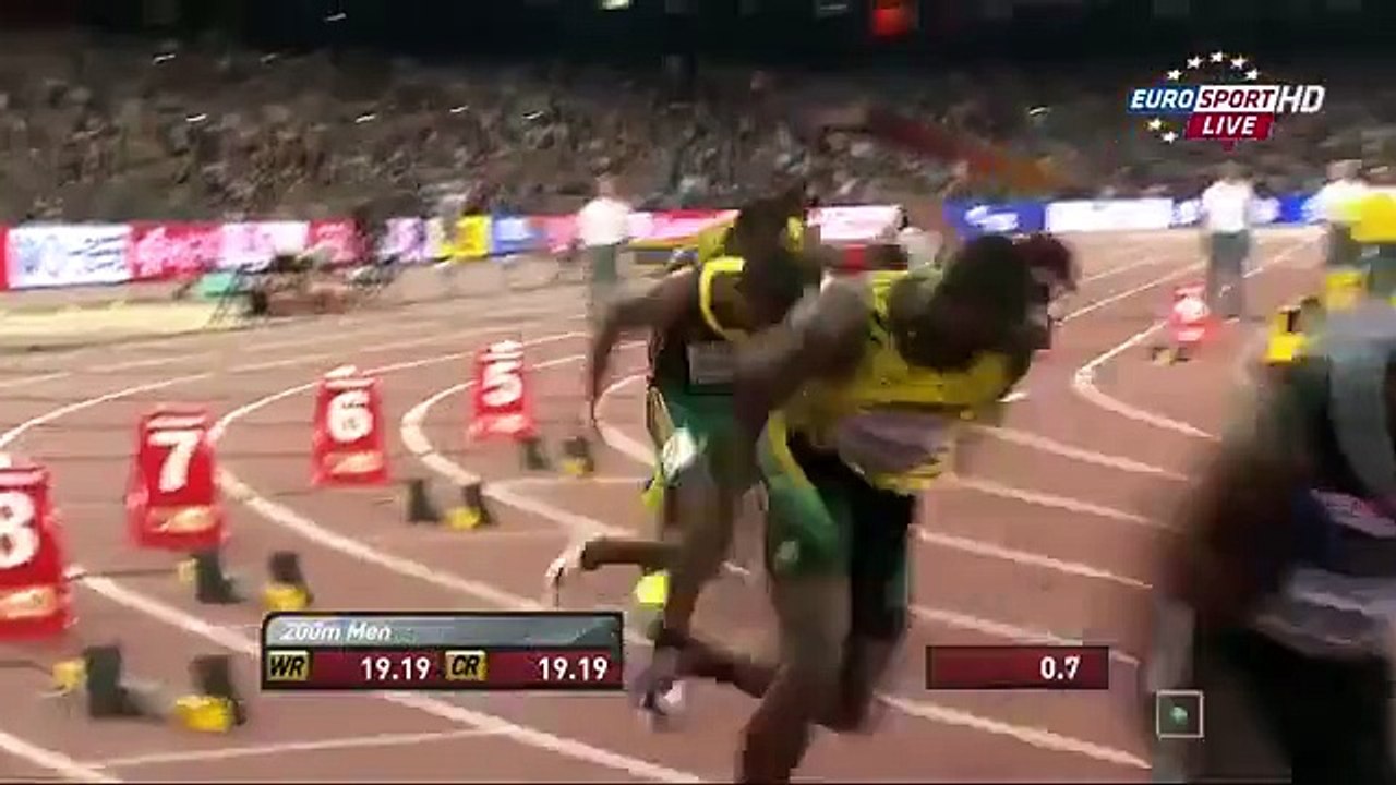 Usain Bolt champion du monde du 200m (19"55) | Pékin 2015