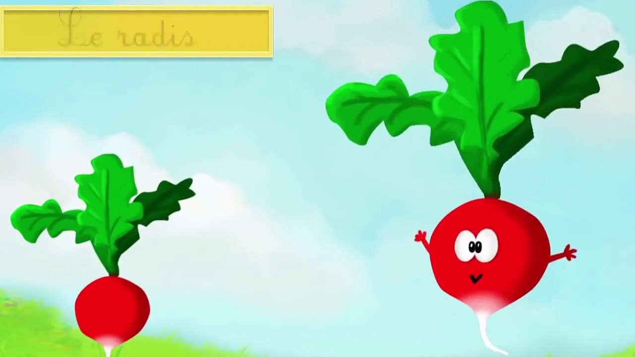 Apprendre les légumes en s'amusant francais