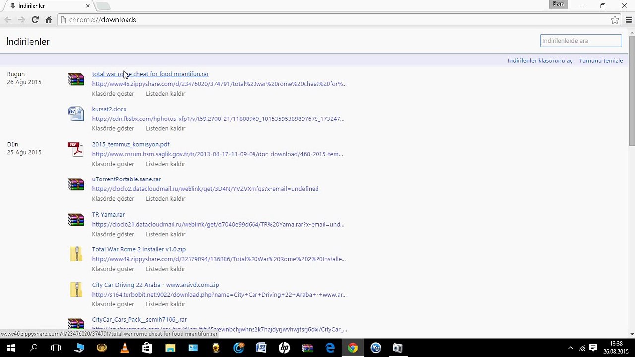 Total War ROME II Gıda Hilesi