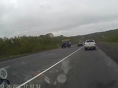 ДТП - Тойота на встречке устроила страшную аварию
