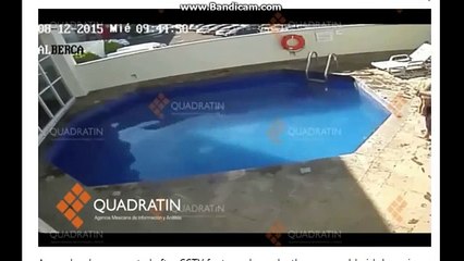 Menina de três anos morre afogada após padrasto jogar ela em piscina de hotel; Veja vídeo