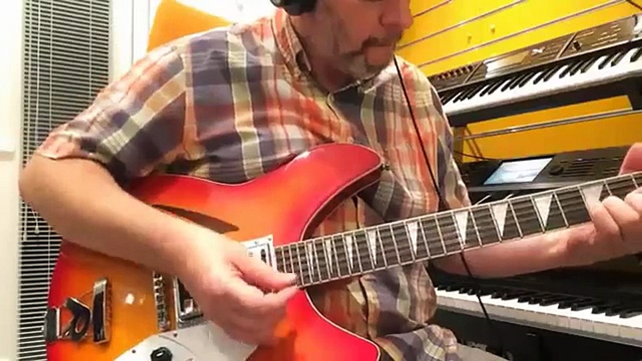 Customer Order 12 String Fireglo Electric Guitar | Custom Guitar Atelier