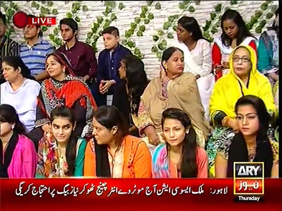 The Morning Show With Sanam Baloch on ARY News Part 5 - 27th August 2015
