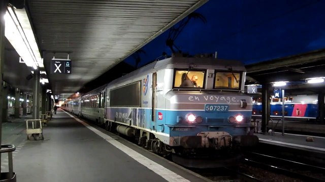 SNCF TER Bourgogne Paris - Laroche-Migennes tiré par une BB7200 à Paris Lyon