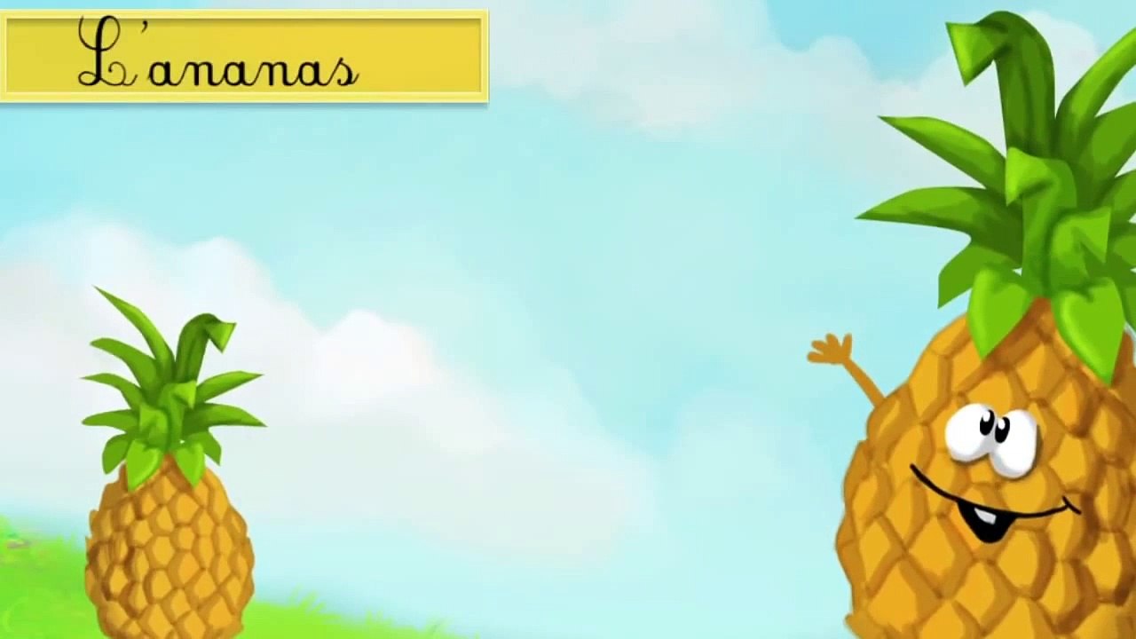 Apprendre les fruits en s'amusant français