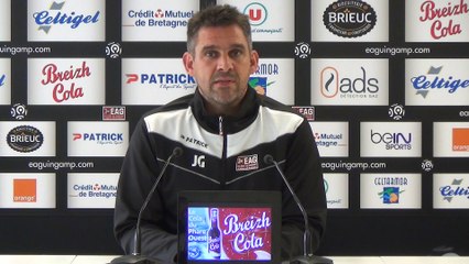 Jocelyn Gourvennec avant Guingamp-Marseille