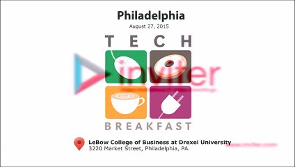 Philadelphia Techbreakfast Thank you video greeting from Inviter.com