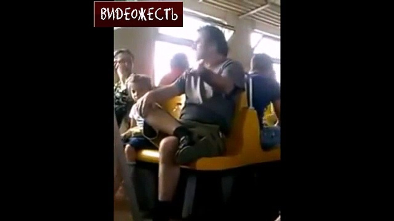 Русский мужик учит американца манерам