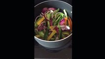 Periscope Re-Broadcast: In the Kitchen With Amanda! Clean Quick Healthy Chicken Fajitas Recipe HowTo