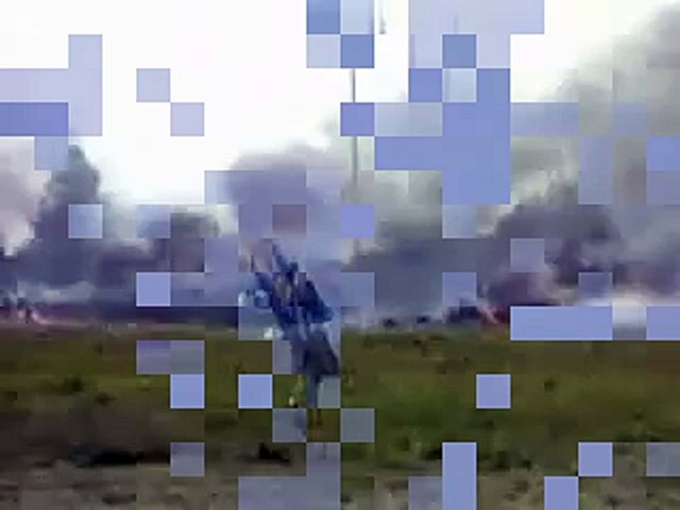 SU-27 Jet-fighter Crash at Ukraine Air Show