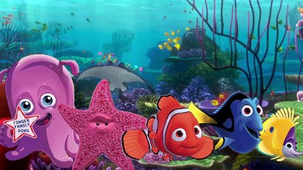 Finding Nemo Finger Family Songs Nursery Rhymes