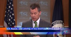 Video: U.S. Rejects UAE Labeling of Two American Muslim Groups