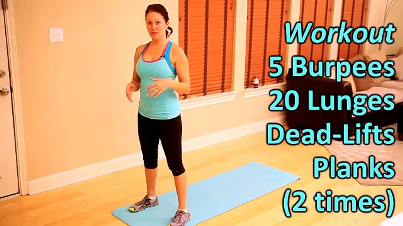 Full Body Weight Loss Cardio Workout, 8 Minute Home Fitness Routine | Dena Psychetruth