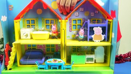 Peppa Pig Peek n Surprise Playhouse Playset Fisher Price Nick jr