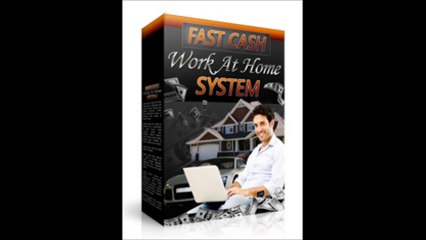 Fast Cash Work At Home System https://goo.gl/CvMRG7