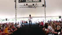 Josh Davis sings 'Bossa Nova Baby' Elvis Week 2015