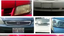 Best way to restore and clean yellow headlights Hialeah