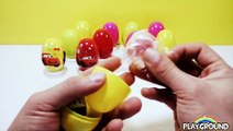 Disney Pixar Cars Lighnting McQueen Surprise eggs Cars