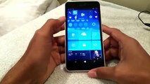 Windows Phone 10 Latest build review 10512 Microsoft lumia 640xl