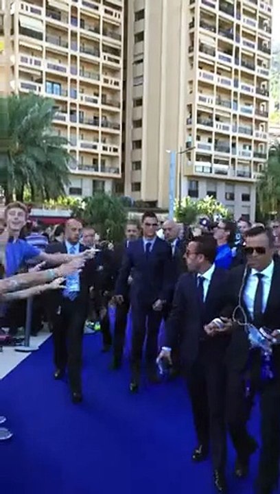 كريستيانو فى موناكو قبل اعلان أفضل لاعب فى أوروبا