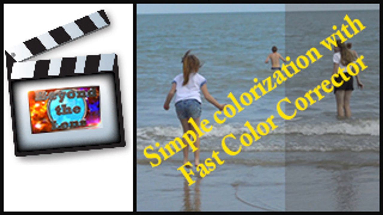 Simple colorization with Fast Color Corrector / Adobe Premiere Tutorial