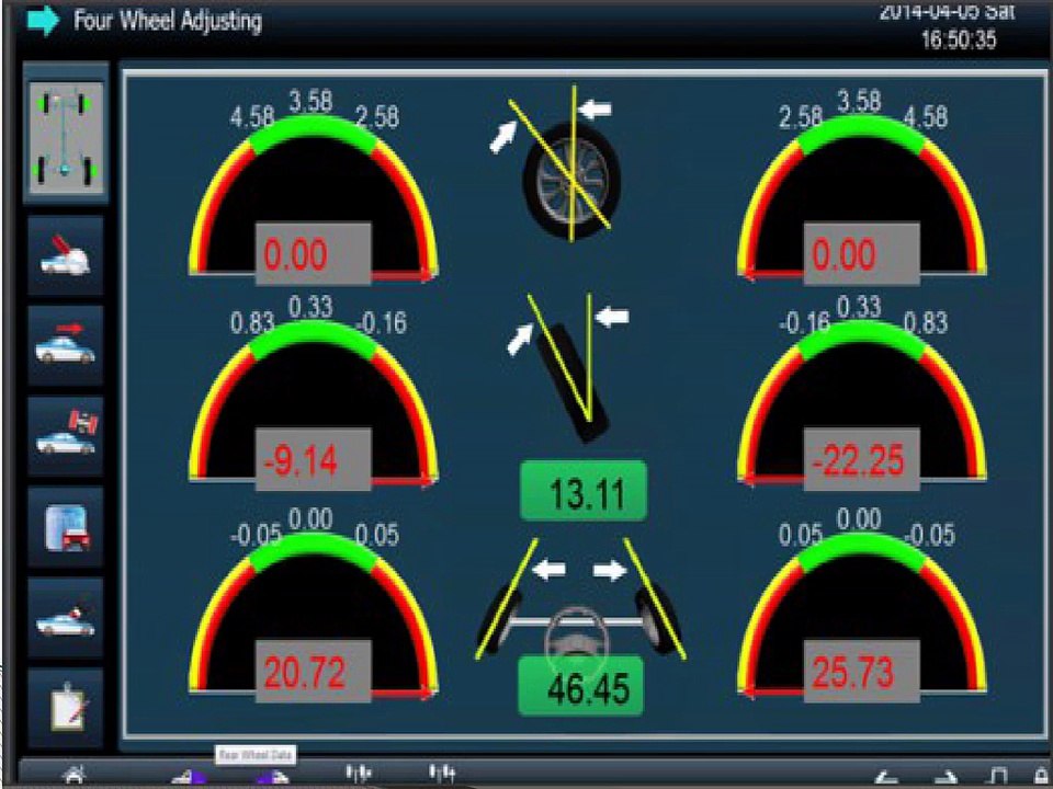 3d Wheel Alignment | Machine Software India - Helix India