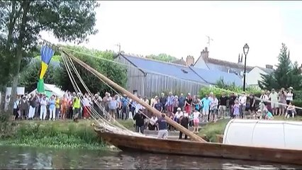 Embarquement avec les bateliers du Cher
