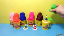 Mickey Mouse PlayDoh Surprise eggs unboxing with Mickey Mouse Donald Duck