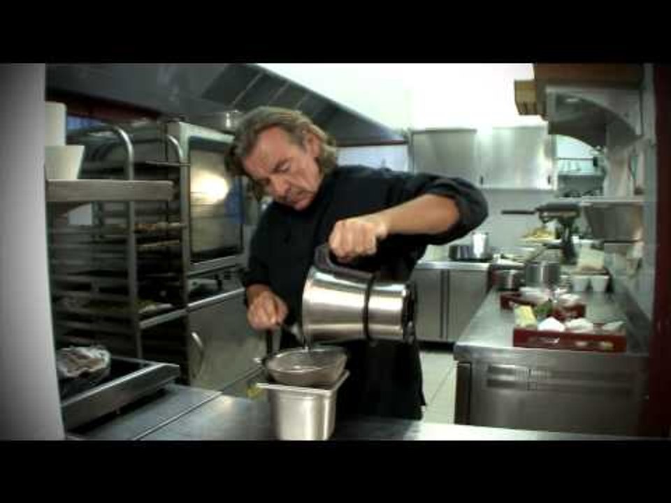 Mousse au chocolat blanc - Jean-Luc Rabanel