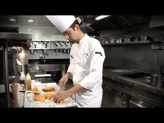 Croustillant d'églefin au basilic et vinaigrette à la mangue - Mickaël Féval