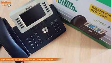 Yealink T29G IP Phone (SIP-T29G) Video Review / Unboxing
