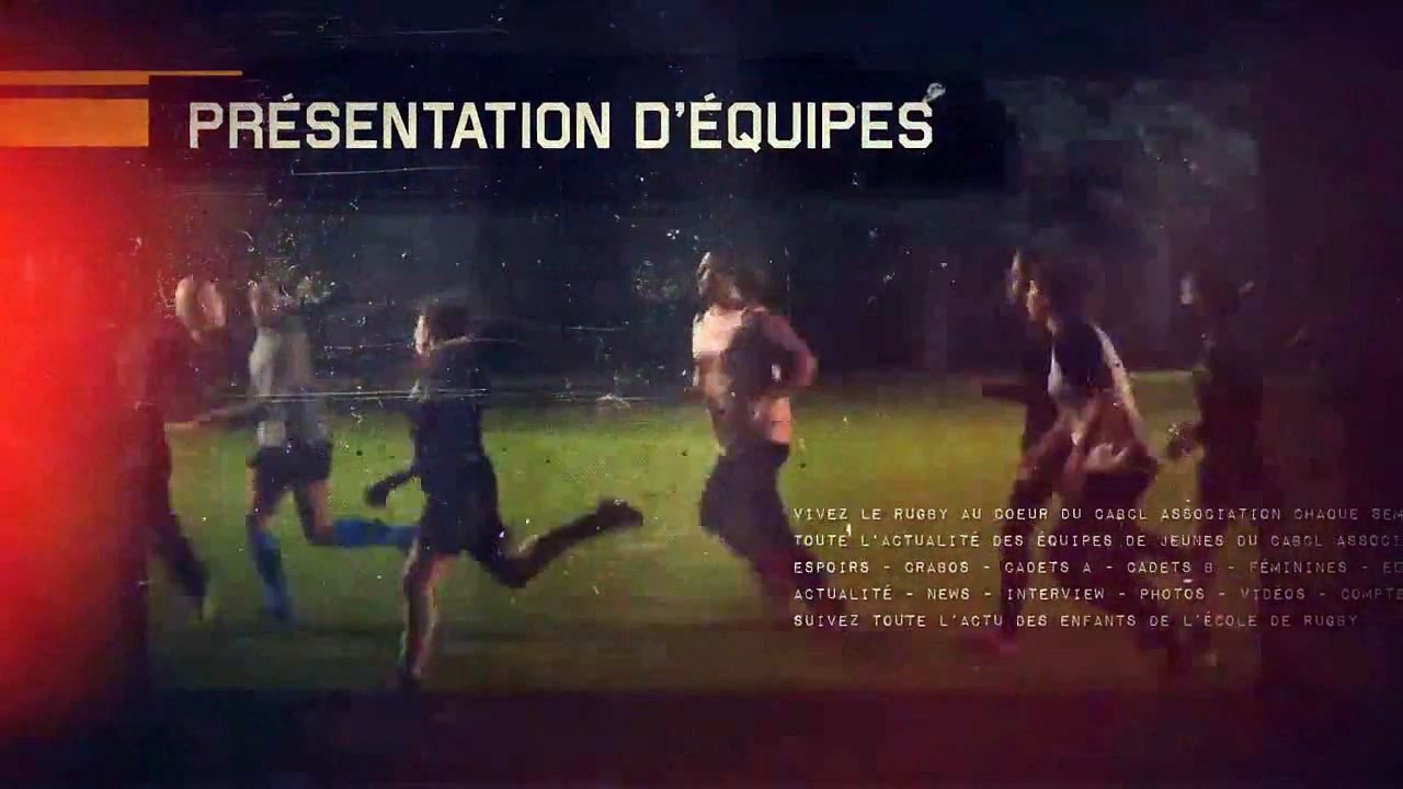 Espoirs CABCL Association - saison 15/16 Aviron Bayonnais vs CABCL