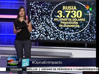 Rusia: el mayor productor de diamantes en el mundo