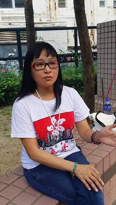 陳淨心（愛港行動）- 接受南華早報訪問