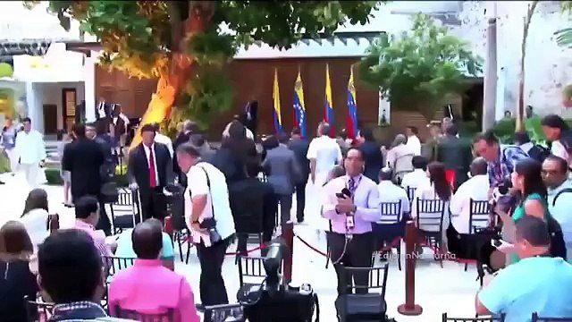 Así fue la llegada de Juan Manuel Santos a la frontera