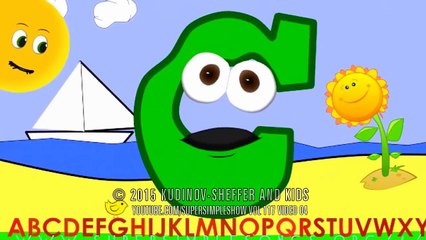 Nursery Rhymes ABC by Letter C  Alphabet Song Nursery Rhyme