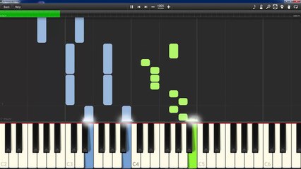 Piano Tutorial || Passenger - Let Her Go (100% speed)