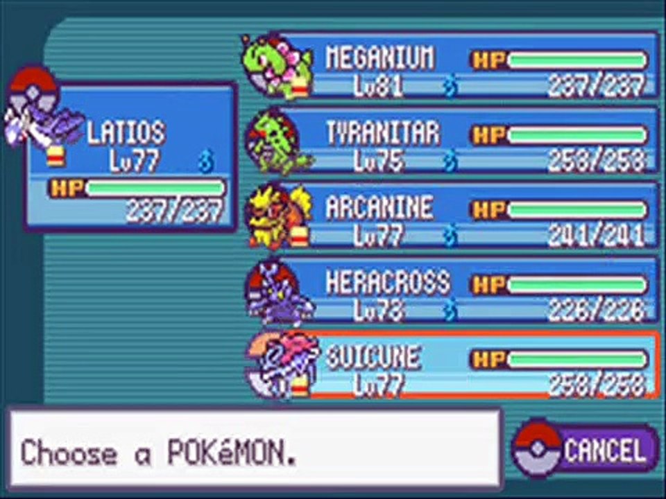Pokemon Liquid Crystal - Final Battle: Red