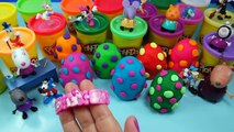 7 DIPPIN DOTS Play doh Barbie Peppa pig Kinder surprise eggs  Disney Toys Donald Duck