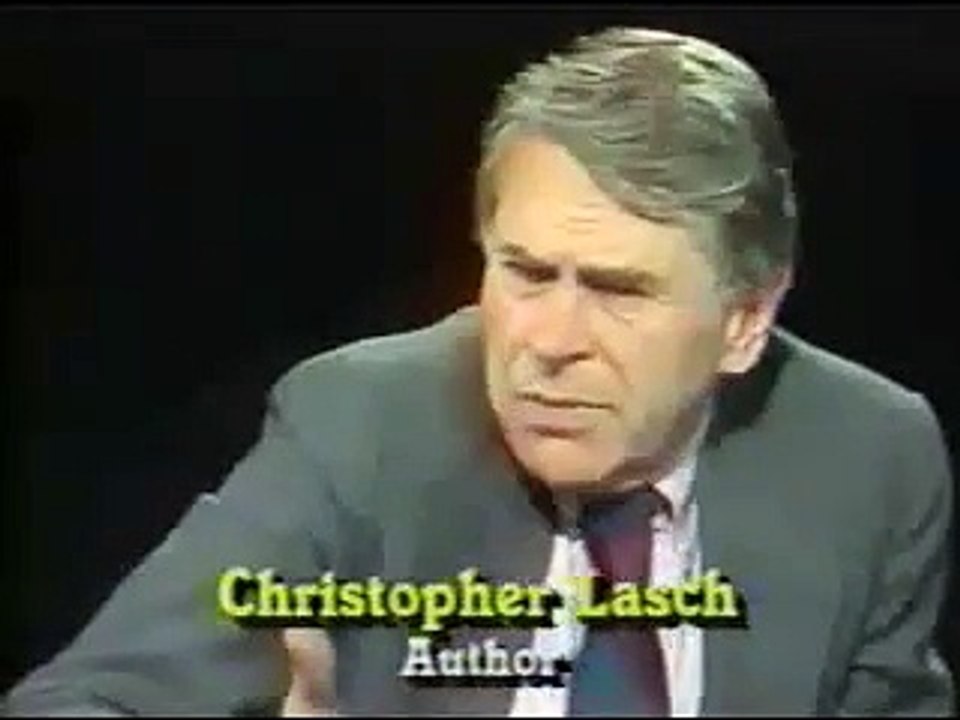 Christopher Lasch The Pursuit of Progress (2/2)