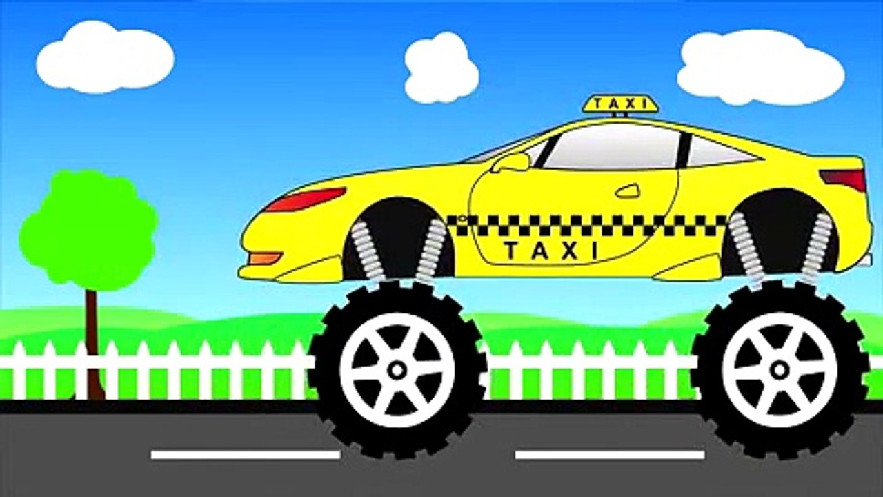 Taxi Truck -  Monster Trucks For Children