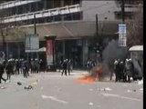Molotovs dans Athènes