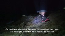 Volcano Erupts On French Island Of Reunion