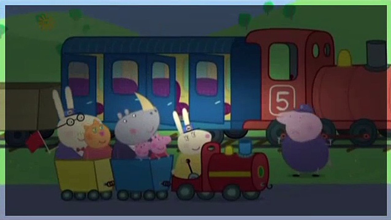 Peppa Pig - Grandpa Pig's Train to the Rescue Episode 20 (English)