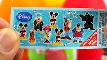 Oua Kinder cu jucarii surpriza si jucarii Play Doh  Peppa Pig Mickey Mouse Frozen Minnie