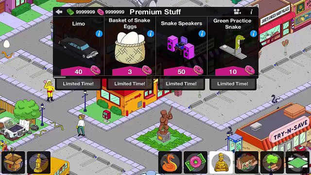 The Simpsons Tapped Out Cheats Donuts