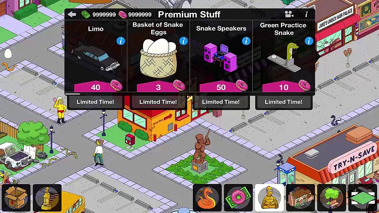 The Simpsons Tapped Out Cheats Donuts