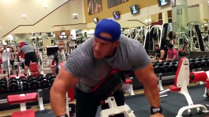 Jay Cutler Back Workout